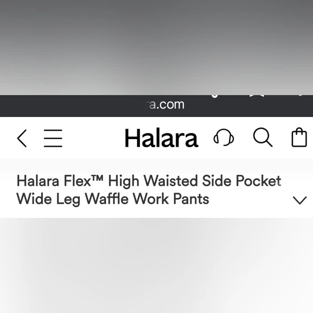 Halara Xs Mountain Spring High Waisted Side Pocket Wide Leg Pants - Picture 9 of 9